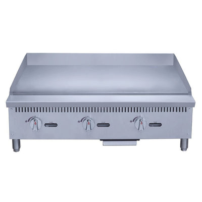 Migsa MGRG-36-MG Plancha Comercial Gas Frente 92 cm Carne Pollo Tacos Hamburguesas Hot Dog Tacos Barbacoa Tacos Dorados Tortas Panini Restaurante Comedor Cocina Industriales Negocio Fonda. KitchenMax.Store. Envíos seguros a todo México. Cotiza hoy mismo.