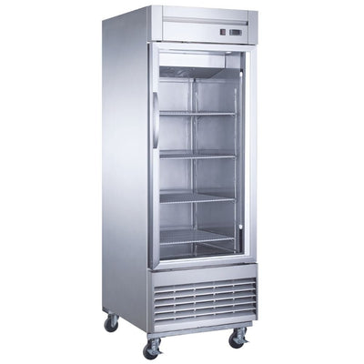 Migsa UR-27F-1G Congelador Vertical 1 Puerta Cristal Restaurante Tienda Abarrotes Negocio.  KitchenMax.Store. Envíos seguros a todo México. Cotiza hoy mismo.