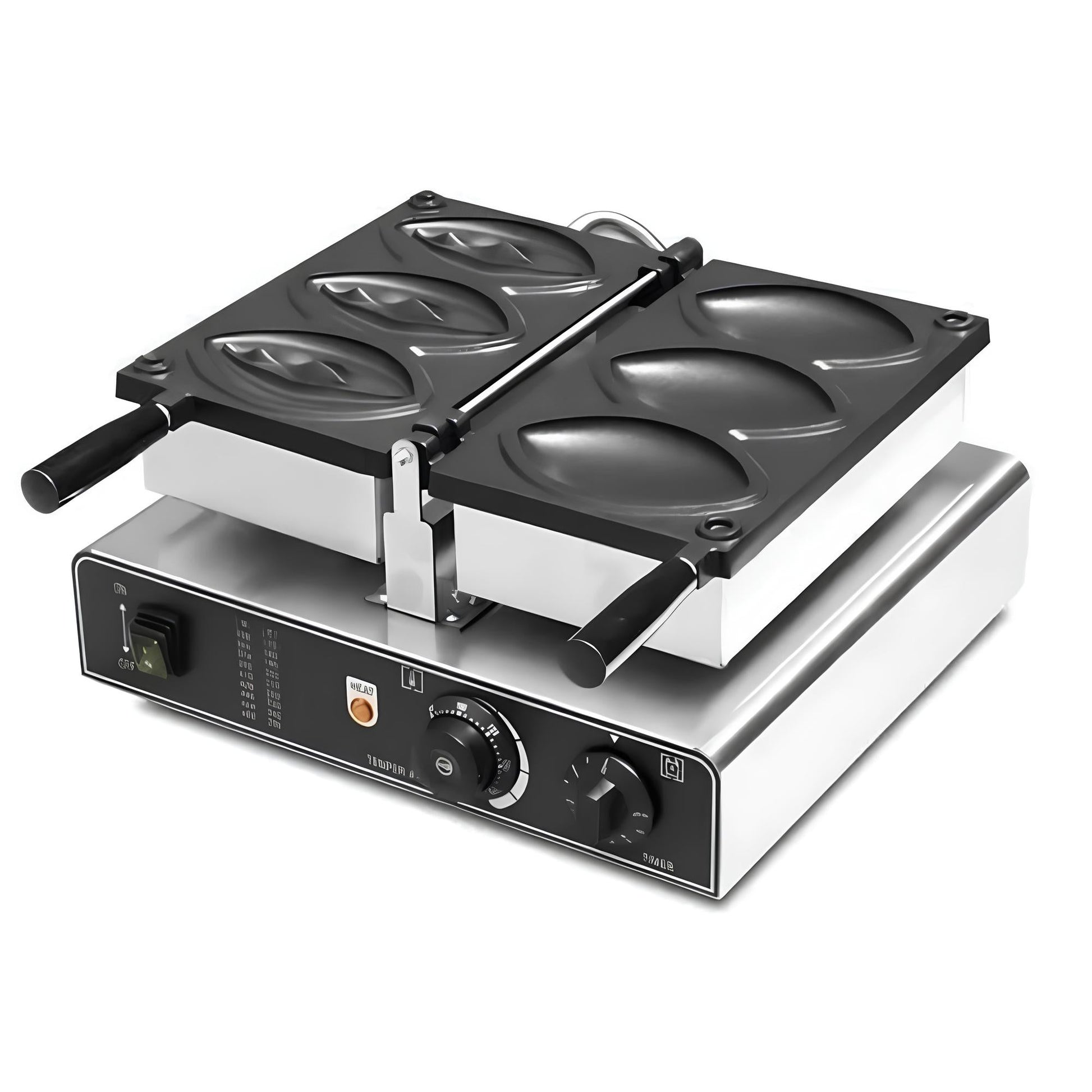 Migsa WDR-3 Wafflera con Forma de Vagina Gofres  Waffles Negocio Hotel Restaurante Cafetería Comida Snacks Desayunos 