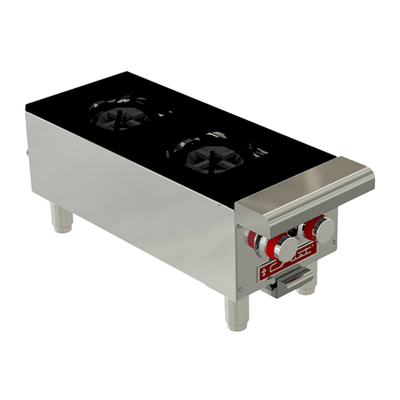 Parrilla Coriat PCV-2, en acero inoxidable.