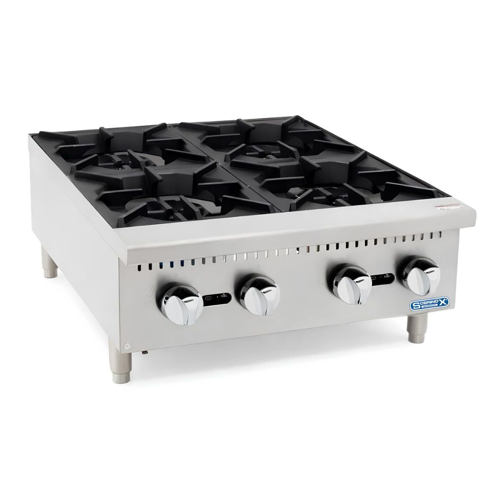 PARRILLA SOBRINOX XWS-4-J 10091201 | Parrilla | Gas | Frente 60.98 cm | Restaurante Cocina Industrial Cocinas Fondas Restaurantes Cenadurias Comedores Industriales Preparación de Alimentos Cocción