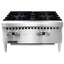 PARRILLA VULCAN VCRH24 | Estufa Parrilla a Gas | 4 Quemadores | Gas | Acero Inoxidable | Cafetería Restaurante Hotel Cocinas Fondas Restaurantes Cenadurías Comedores Industriales Preparación de Alimentos Cocción