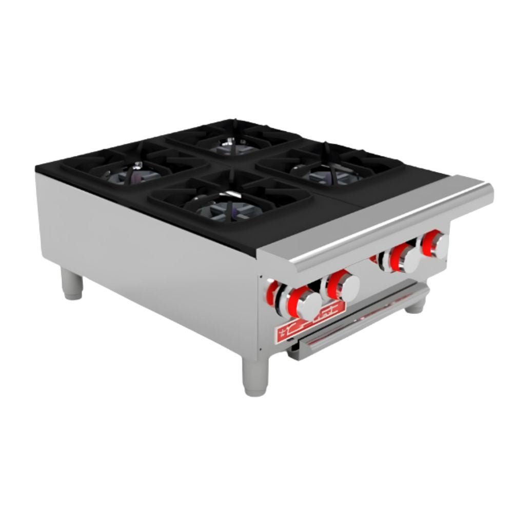 Parrilla Coriat PCV-4, en acero inoxidable.