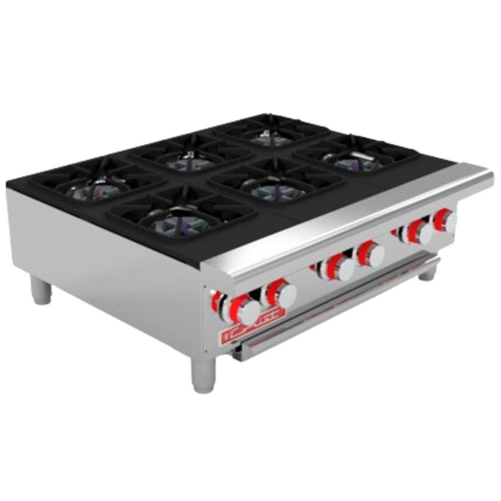 Parrilla Coriat PCV-6, en acero inoxidable.