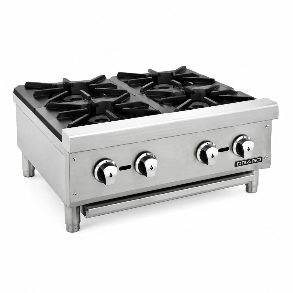 Parrilla Drago CG-40, en acero inoxidable.