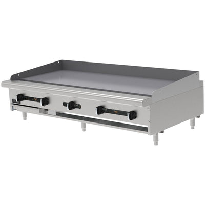 PLANCHA ASBER AEMG-60-H | Plancha | Placas en Cold-Rolled | Gas | Acero Inoxidable | 5 Quemadores | Hotel Restaurante Lonchería Fonda Bar | Lonches Cocción Piloto Bandeja Charola Derrame Desmontable Nivelador Cold Rolled Panel de control Ergonómico Cocina Industrial Preparación alimentos Gourmet Buffet Restaurante Hotel Snack Quemador Hierro Taquería Negocio Fonda