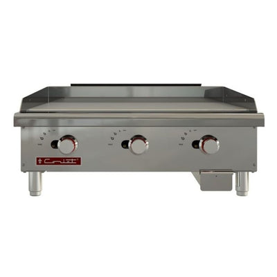 Plancha Coriat CV-3 Master, en acero inoxidable.