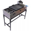 PLANCHA KITCHENMAX STORE MLM1823902054 | Plancha Parrilla Freidora | Frente 118 cm | Acero Inoxidable | Cocina Industrial Negocio Taquería