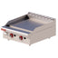 PLANCHA DELTA 2-G | Plancha 61 cm | Gas | Cajón Recolector | Restaurante Hotel Cafetería | Plancha Dos Quemadores Tipo H Acero Inoxidable Acero Aluminizado Restaurante Bar Cafeteria Preparacion de Alimentos