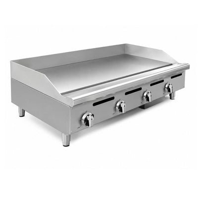 Plancha Drago PG-4, en acero inoxidable.
