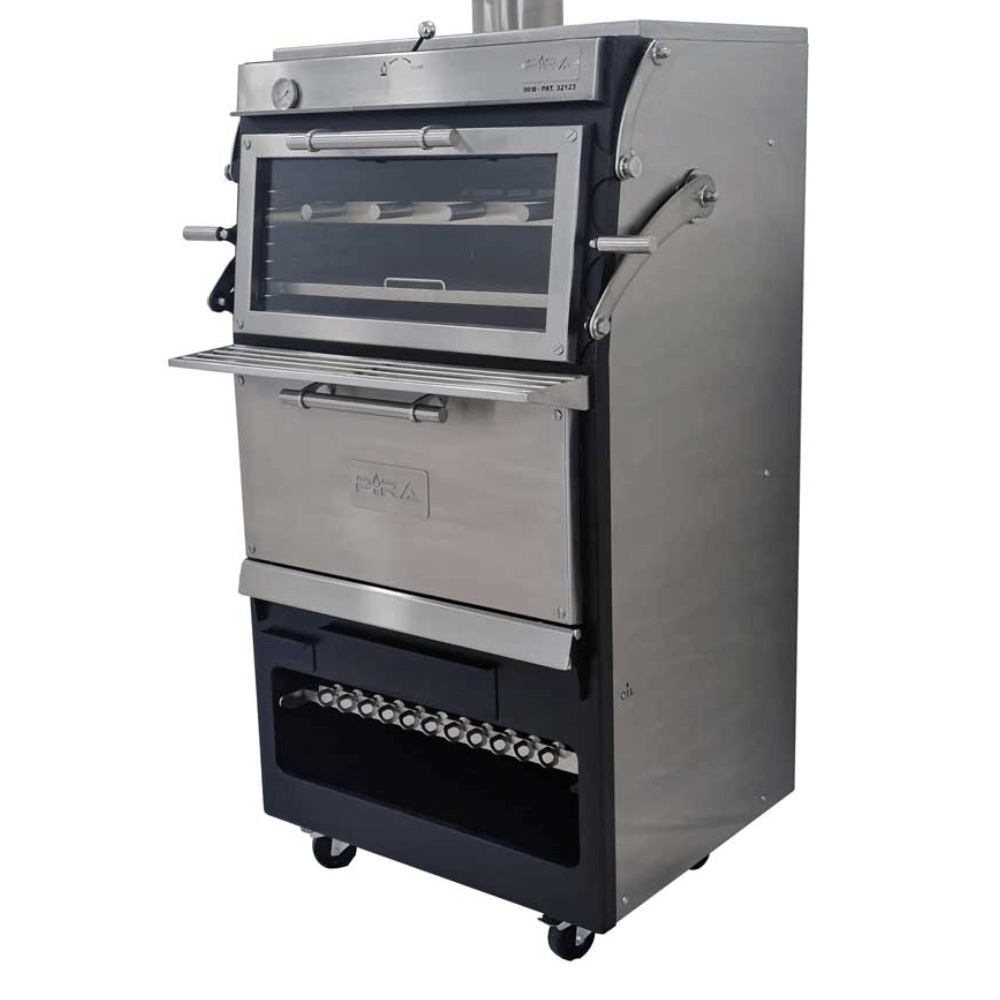 Pira 90 LUX SD/ED 170.102 Horno Vertical con Doble Puerta Extravagante para Carbon y Leña -  - Migsa - KitchenMax Store