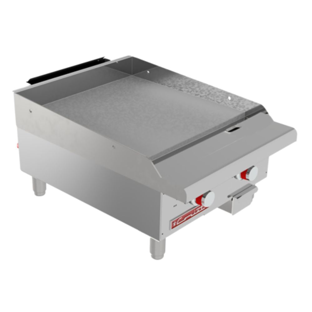 Plancha Coriat CV-2 Master, en acero inoxidable.