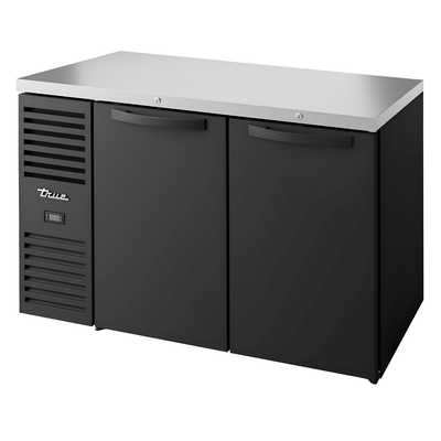 Refrigerador Bajo Barra True TBR52-RISZ1-L-B-SS-1, en acero inoxidable.