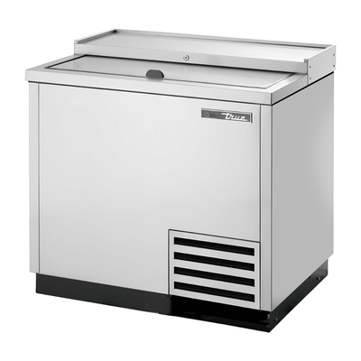 Refrigerador Bajo Barra True TD-36-12-S-HC, en acero inoxidable.