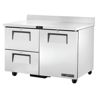 Refrigerador Bajo Mostrador True TWT-48D-2-HC, refrigerador con cajones, en acero inoxidable.