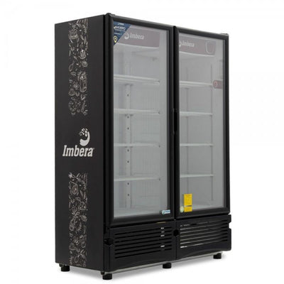 REFRIGERADOR IMBERA 1022008 CCV900 | Refrigerador Cervecero | 2 Puertas Cristal | 42 Pies Cúbicos | Abarrotes Cremerías Bares Tiendas Carnicería Restaurante Lácteos Industrial Cocina Comercios Insumos Hotel Panadería Refresquero Latas.