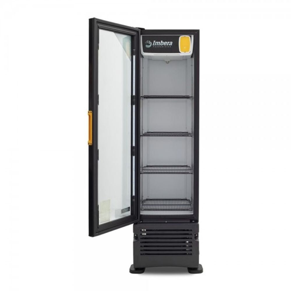 RFRIGERADOR IMBERA 1023812 CCV144 | Refrigerador Cervecero | 1 Puerta Cristal | 8 Pies Cúbicos | Cremería Comercios Abarrotes Insumos Hotel Panadería Carnicería Refresquero Latas Bar Restaurante Lácteos Cocina Cremería.