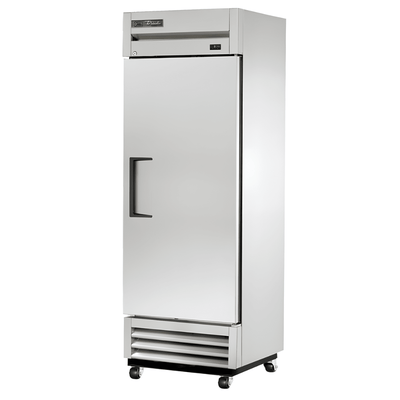 Refrigerador True T-19FZ-HC, refrigerador vertical, en acero inoxidable.