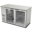 REFRIGERADOR ASBER ABBC-24-48-G HC / SG-HC | Refrigerador Contra Barra | 2 Puertas Cristal | Acero Inoxidable | Vinil y Acero | Horizontal | Tienda Conveniencia Bebidas | Restaurante Bar Refrigerar Conservar Bebidas Cerveza 