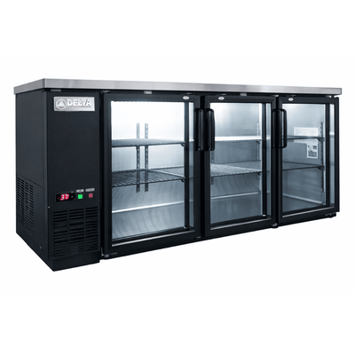 REFRIGERADOR DELTA D-BBC-3PV  | Refrigerador CONTRA BARRA | 19 Pies Cúbicos | 3 Puertas | Hotel Carnicería Abarrotes