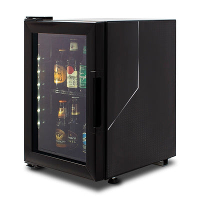 REFRIGERADOR IMBERA CARBONO 1023558SVC01-B1 | Refrigerador Mini Bar Exhibidor | 1 Puerta Cristal | 1.9 Pies Cúbicos | Bar Hotel Restaurante Cocina Cremería Comercios Insumos Panadería Refresquero Industrial Carnicería Abarrotes.