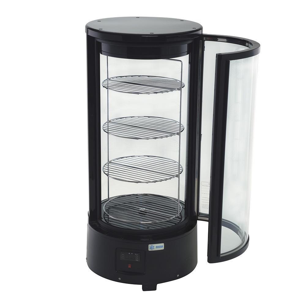 REFRIGERADOR MIGSA RTC-72L | Refrigerador Refrigerador Circular Vertical 1 Puerta | 72 Litros | Refresquero Latas Carnicería Abarrotes | Bar Tiendas Bistro Restaurante Lácteos Industrial Cocina Cremería Comercios Insumos Hotel Panadería Refresquero Latas Carnicería Abarrotes 