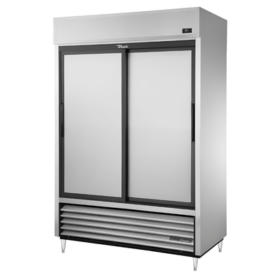 Refrigerador True TSD-47-HC, refrigerador vertical, en acero inoxidable.