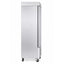 Refrigerador Migsa UR-27C-1, 650 litros, en acero inoxidable.