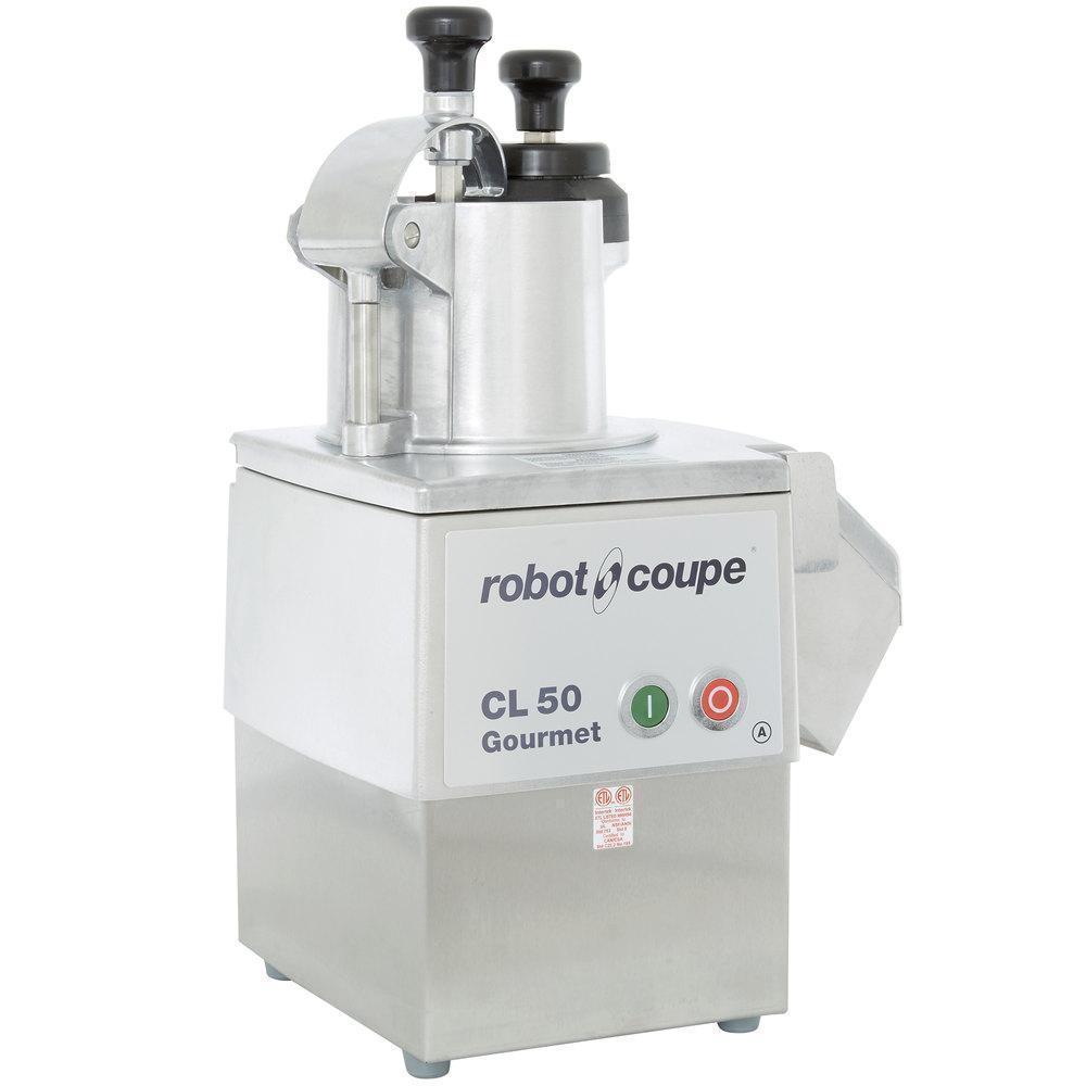 Robot Coupe CL50 Gourmet Procesador  Alimentos con Alimentación Continua 120V - Procesadores Alimentos / Ralladores / Cortadores - Robot Coupe - KitchenMax Store
