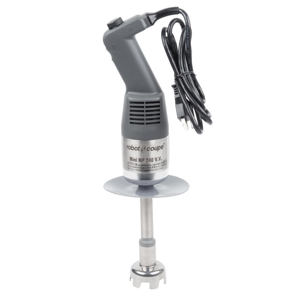 Robot Coupe MMP 240 VV Batidora de Inmersión Velocidad Variable 120V Restaurantes Cocina Panaderias Banquetes Comedores Hornear Industriales Pan Panificadora. Ideal para amasar harina, mezcla para pan, postres, hornear, cocinar, para banquetes, industriales, para cocinas industriales, comedores, comedores industriales, hornear, para negocio, panadería, repostería, etc. KitchenMax.Store. Envíos seguros a todo México. Cotiza hoy mismo.