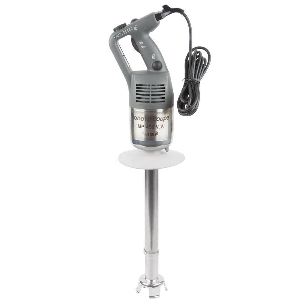 Robot Coupe MP 450 Turbo VV Batidor Velocidad Variable 18" 120v Restaurantes Cocina Panaderias Banquetes Comedores Hornear Industriales Pan Panificadora. Ideal para amasar harina, mezcla para pan, postres, hornear, cocinar, para banquetes, industriales, para cocinas industriales, comedores, comedores industriales, hornear, para negocio, panadería, repostería, etc. KitchenMax.Store. Envíos seguros a todo México. Cotiza hoy mismo.