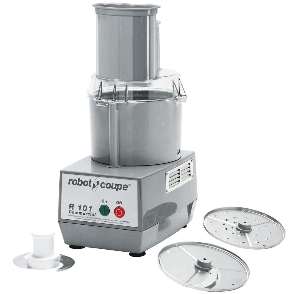 Robot Coupe R101P Procesador Alimentos Monofásico Cuchillo Fondo de Cuba 3/4 HP - Procesadores Alimentos / Ralladores / Cortadores - Robot Coupe - KitchenMax Store