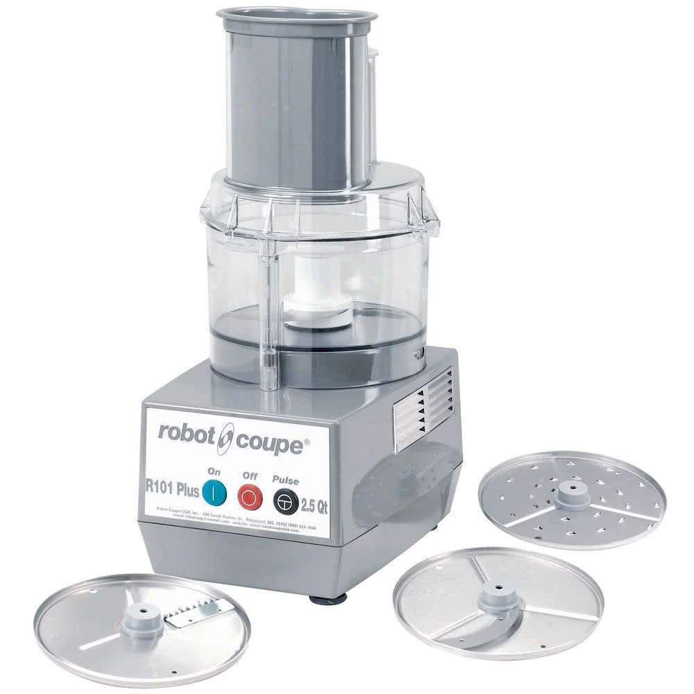 Robot Coupe R101PPlus Procesador Alimentos Monofásico Cuchillo Fondo de Cuba 3/4 HP - Procesadores Alimentos / Ralladores / Cortadores - Robot Coupe - KitchenMax Store