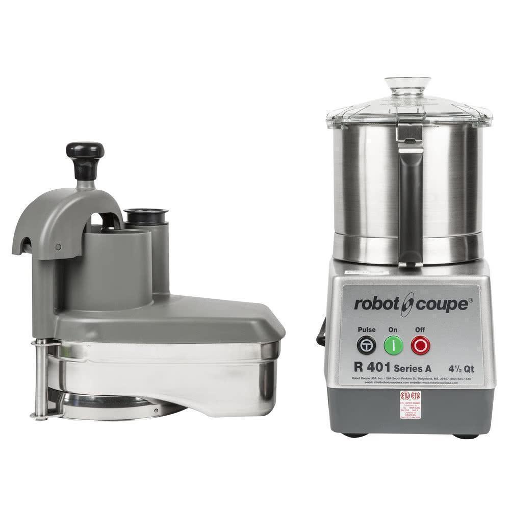 Robot Coupe R401 Procesador Alimentos Monofásico Cuchilla Lisa 1.5 HP - Procesadores Alimentos / Ralladores / Cortadores - Robot Coupe - KitchenMax Store
