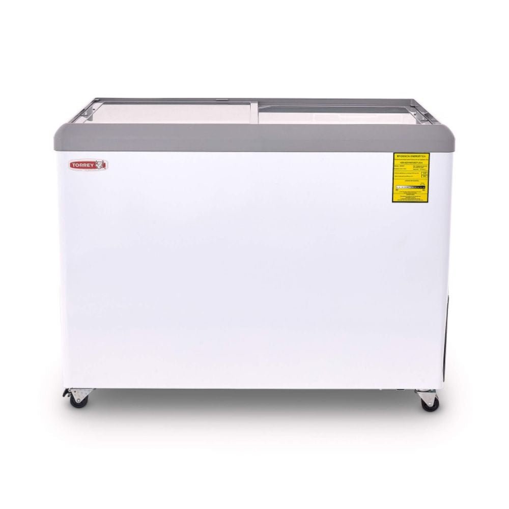 Torrey CHC-110PR CCCHC110003 Congelador Horizontal 2 Puertas  Corredizas Cristal Plano Cuerpo Esmaltado - Congeladores - Torrey - KitchenMax Store