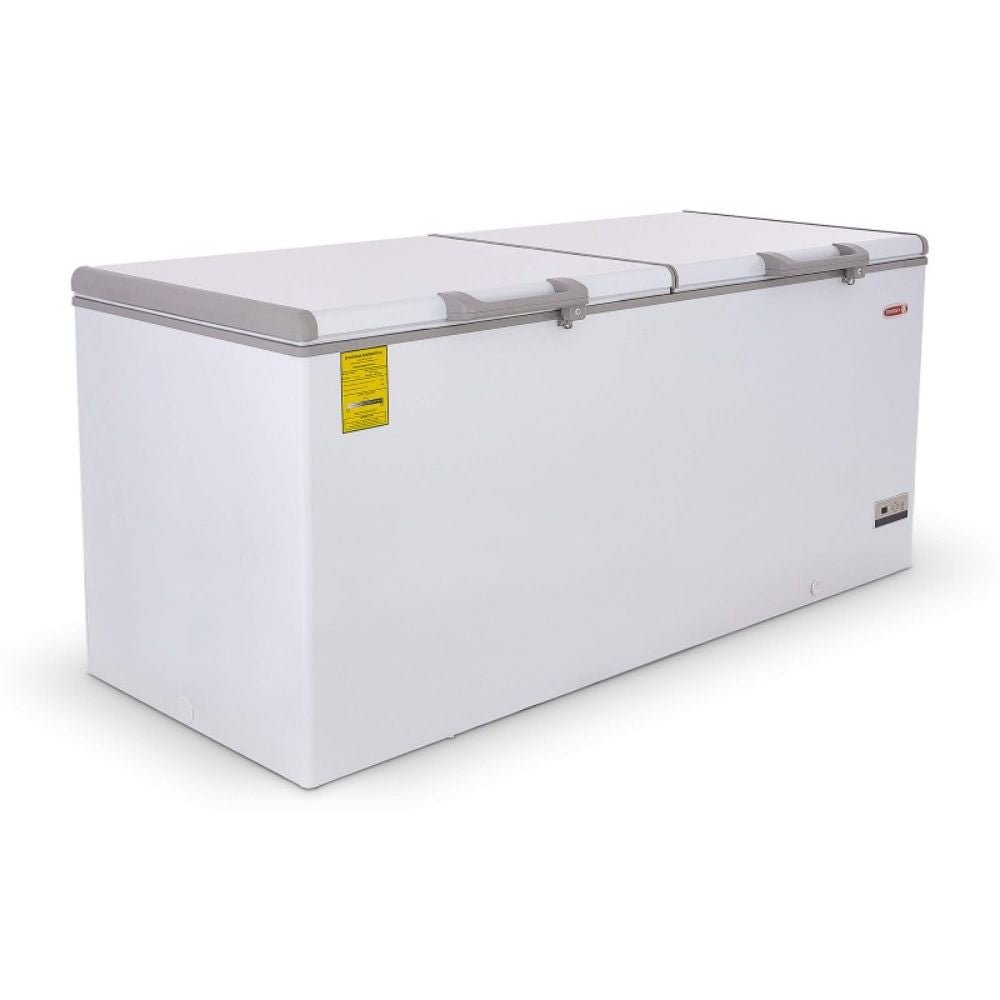 Torrey CHTC-255D CCCHS255023 Congelador Horizontal Cofre 2 Tapas Dual Acero Esmaltado - Congeladores - Torrey - KitchenMax Store