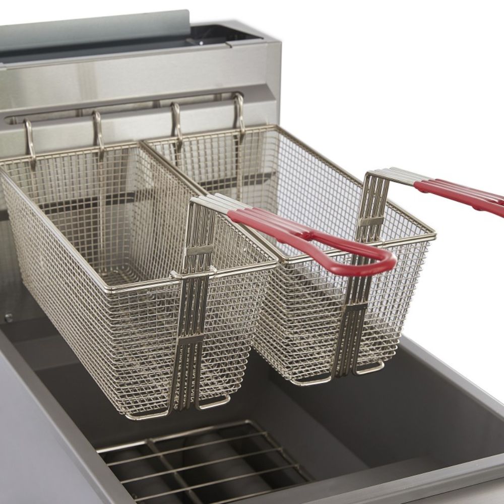 Torrey FRT-15G CQFRG015028 Freidora Gas 2 Canastillas 15 Litros Acero Inoxidable -  - Torrey - KitchenMax Store