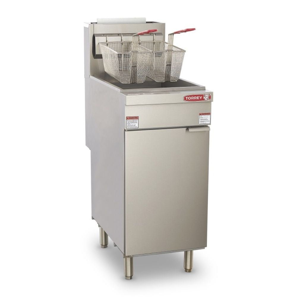 Torrey FRT-20G CQFRG020027 Freidora Gas 20 Litros Acero Inoxidable -  - Torrey - KitchenMax Store