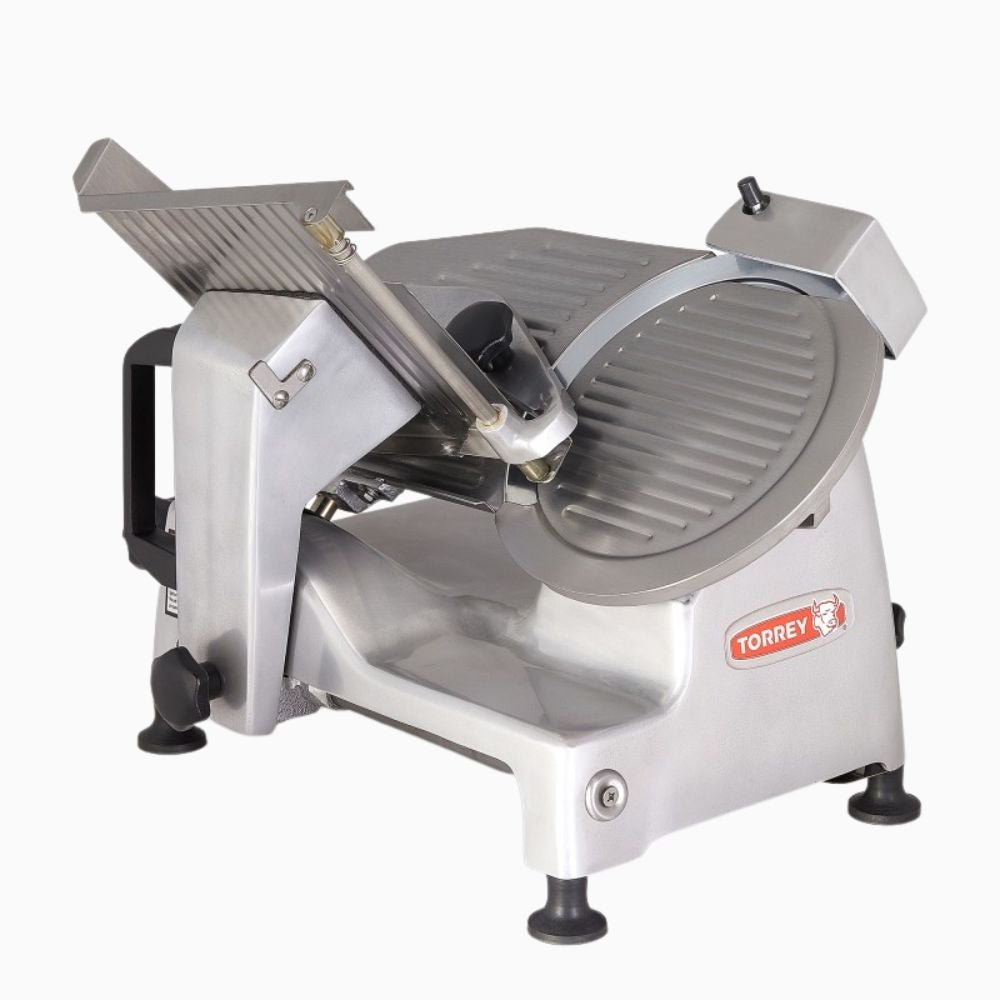 Torrey RB-250DC 0RB250DC Rebanadora Transmisión Banda Motor 1/3 Hp, 20 kg, en acero inoxidable.