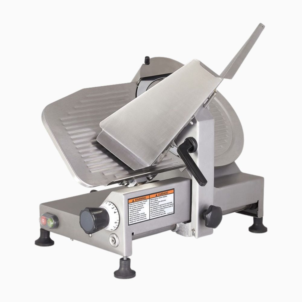 Torrey SS-300 0SS300 Rebanadora Transmision Banda Motor 1/3 Hp Monofasico, 50.7 x 43.8 x 50.8 cm, en acero inoxidable.