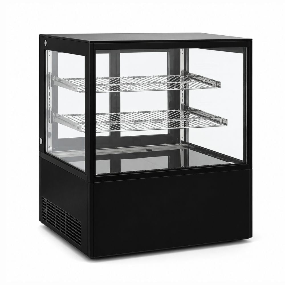 Vitrina Refrigerada Bambina Crt VRB-900 200-012-026, en acero inoxidable.