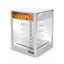 Vitrina Rhino VICAPI-177L, vitrina calentadora de pizza, en acero inoxidable.