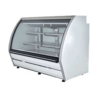 VITRINA IMBERA BLANCA 1024848PHS14| Vitrina Cremera | 13.53 pies cúbicos  | Cremería Pastelería Supermercado Repostería Negocio Alimentos Pasteles Panes Exhibición Industrial Carnicería Cremería.