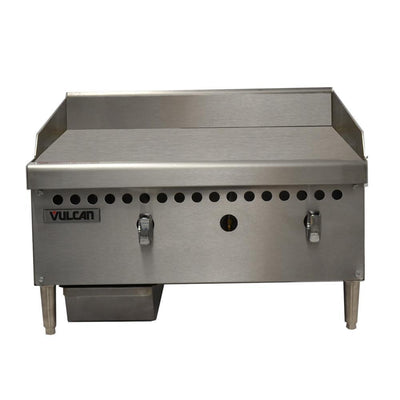 Vulcan Hobart VCRG24-M Plancha Frente 61 cm Gas 2 Controles Acero Inoxidable - Planchas - Vulcan - KitchenMax Store