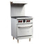 Vulcan by Hobart SX24-4BP Estufa 4 Quemadores con Horno Gas - Estufa - Vulcan - KitchenMax Store