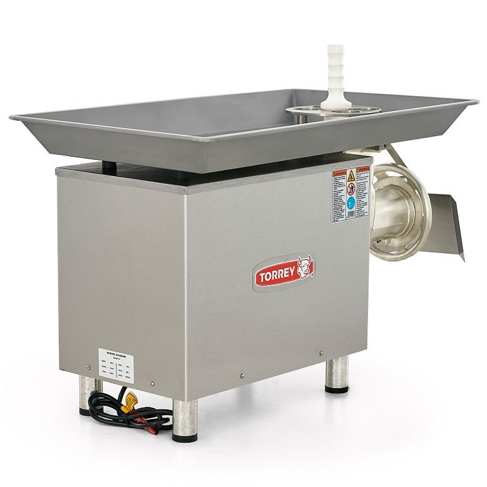 Molino Torrey M-32-AI 0M32AI, molino para carne, en acero inoxidable.