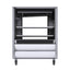 Vitrina Torrey TEM100B R290 1026476, vitrina refrigerada exhibidora, en acero inoxidable.
